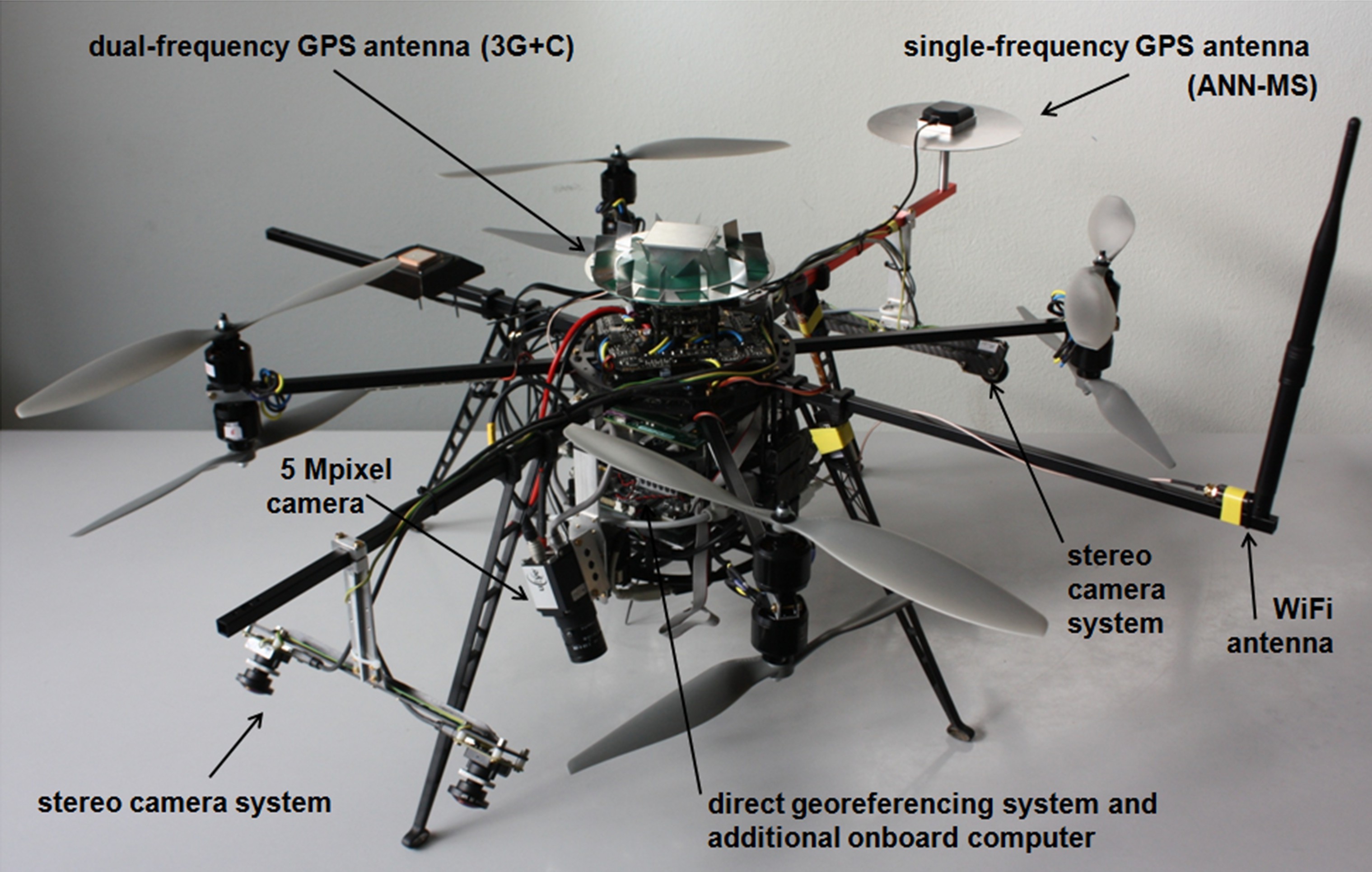 The UAV developed in MoD.